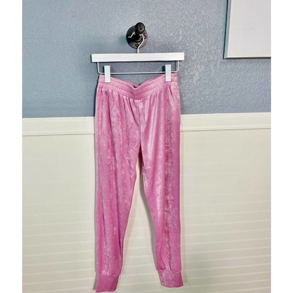 Generation Love Ivy Velour Joggers In Bubblegum Pink — image 3 of 5